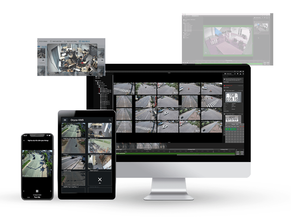 Hệ thống quản lý video - Oryza VMS